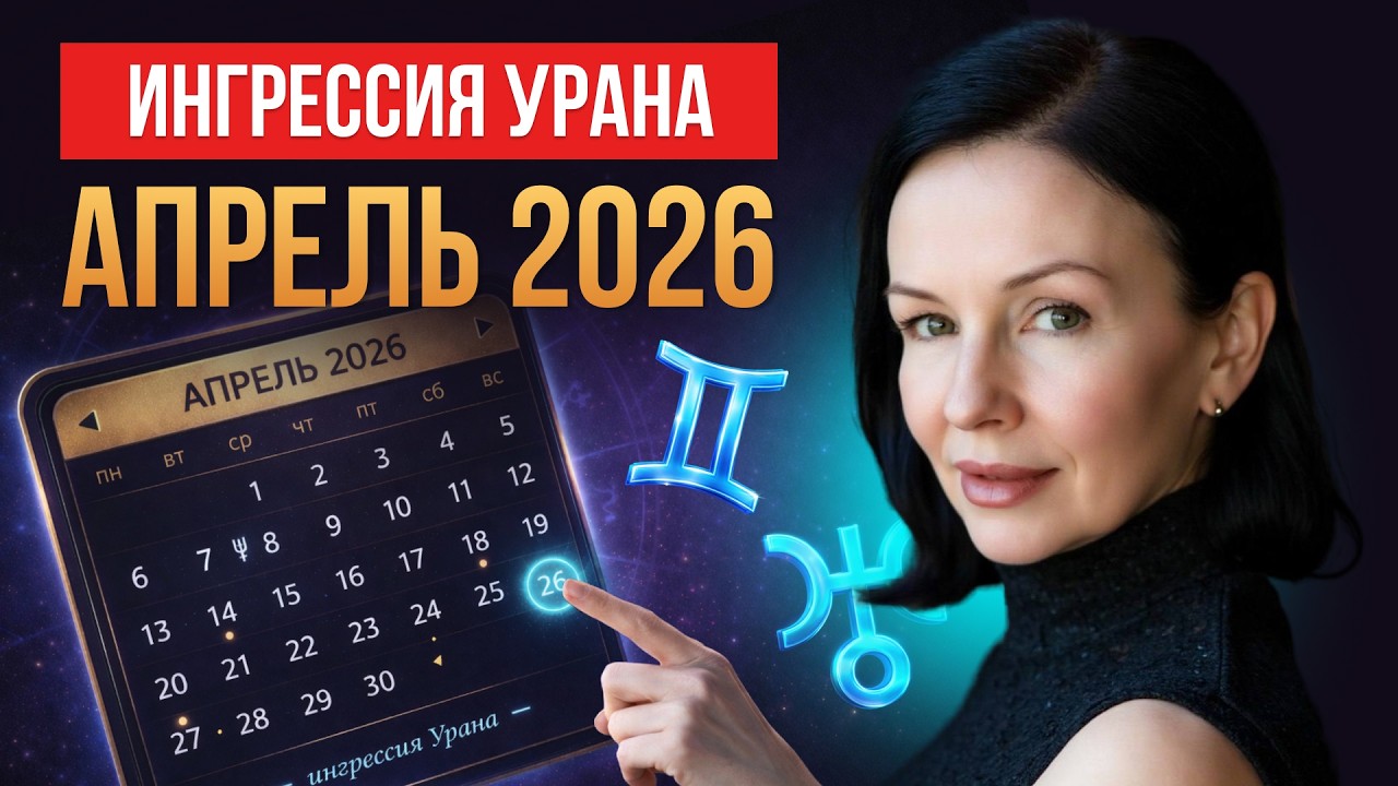 ВАШ ПЛАН НА 7 ЛЕТ | ПРОГНОЗ НА АПРЕЛЬ 2026 | Ингрессия Урана | РАЗ  В 84 ГОДА