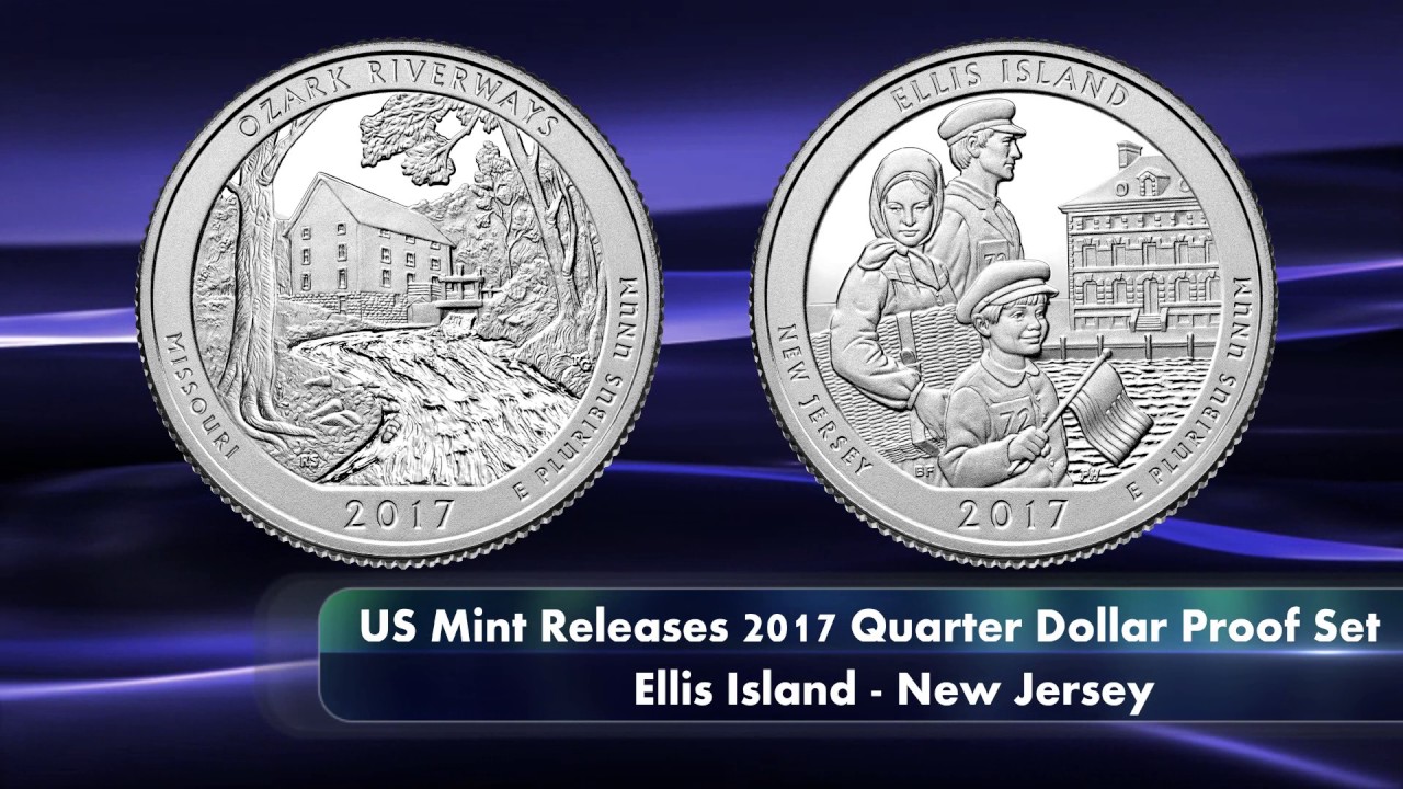 US Mint Releases 2017 America The Beautiful Quarter Dollar Set
