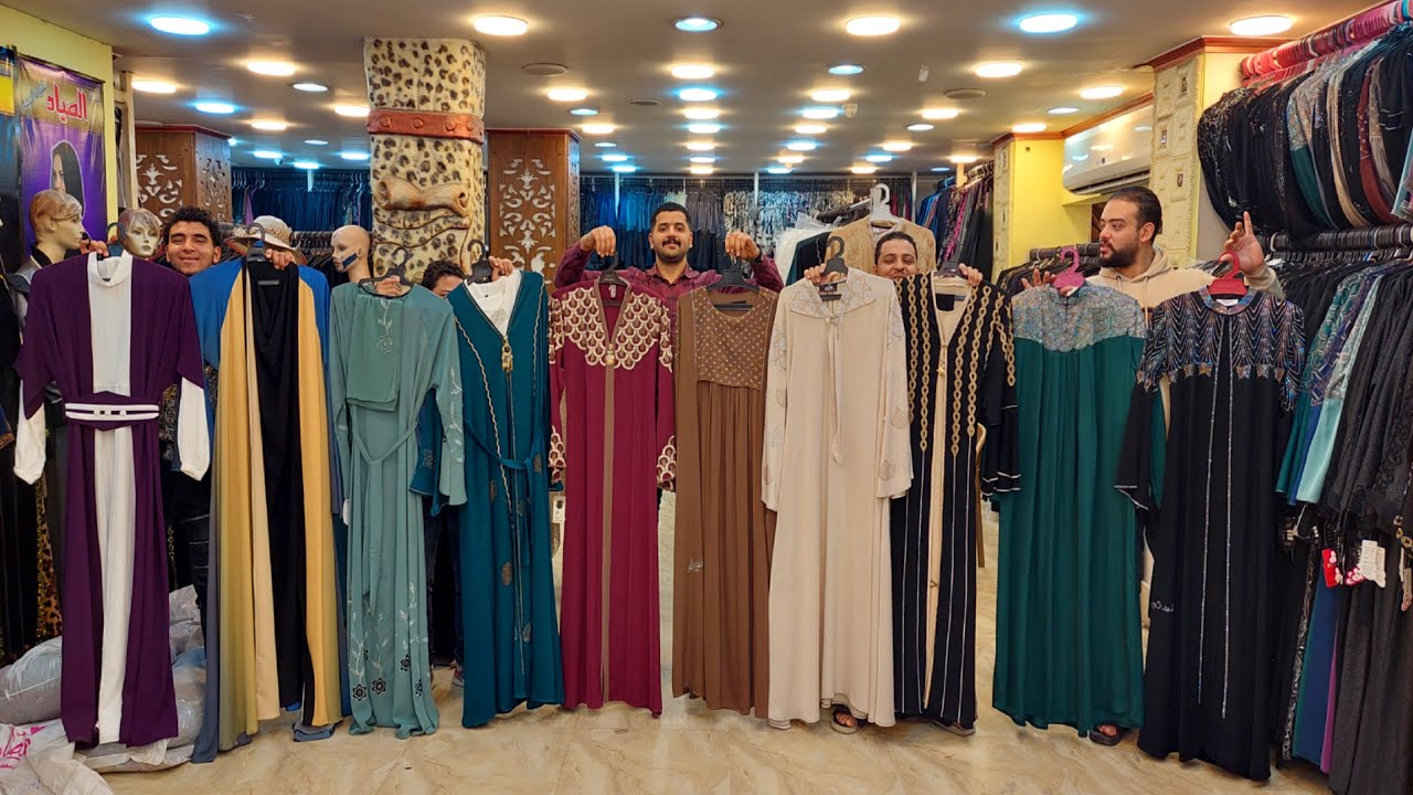 عرض العيد اللوكس عند الصياد بنص التمن عبايات وملاحف وعبايات عيد الام لحد 7  اكس برندات