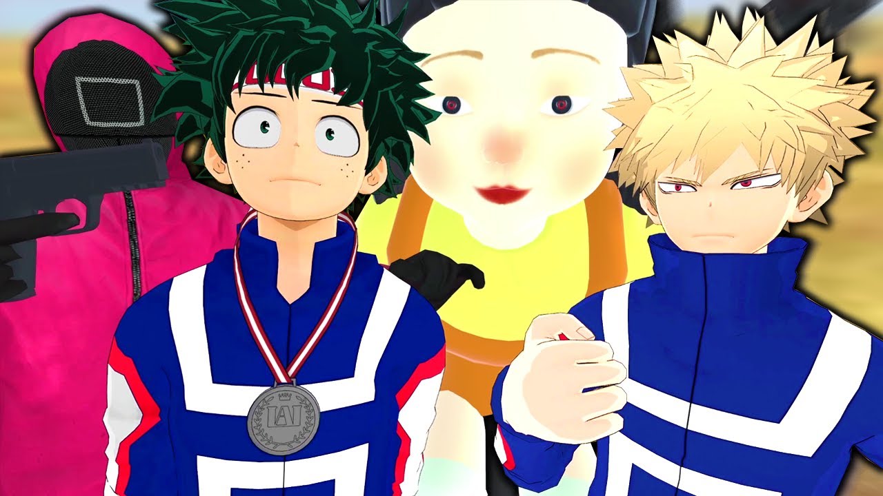 Class 1-A Plays Squid Game! (VRChat)