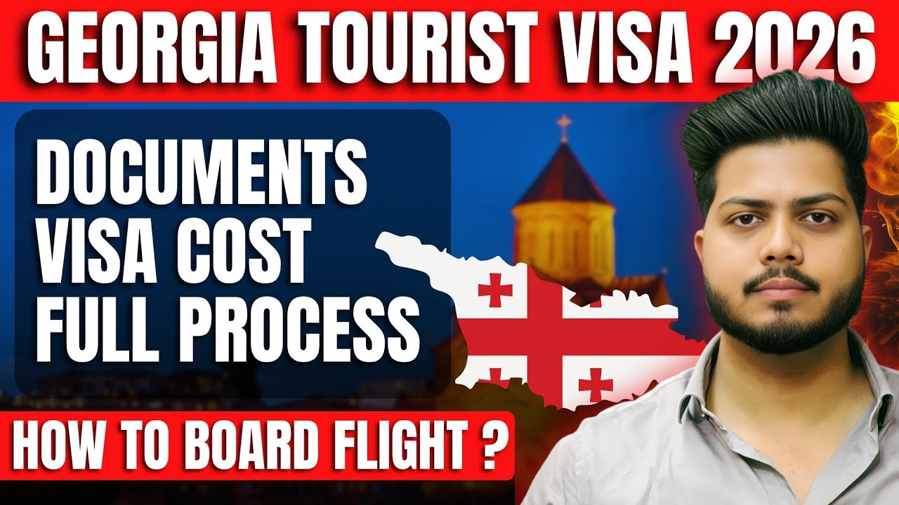 🇬🇪 Georgia Tourist Visa for Indians | Airport Boarding Problem? Full Guide!