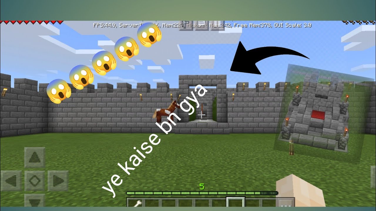 Making. thrones in castle ||Minecraft||HR android games