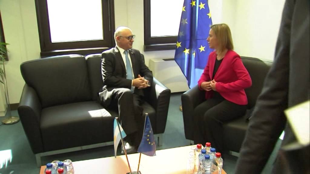 The HRVP meets with H&eacute;ctor Marcos TIMERMAN, Argentina Foreign Minister