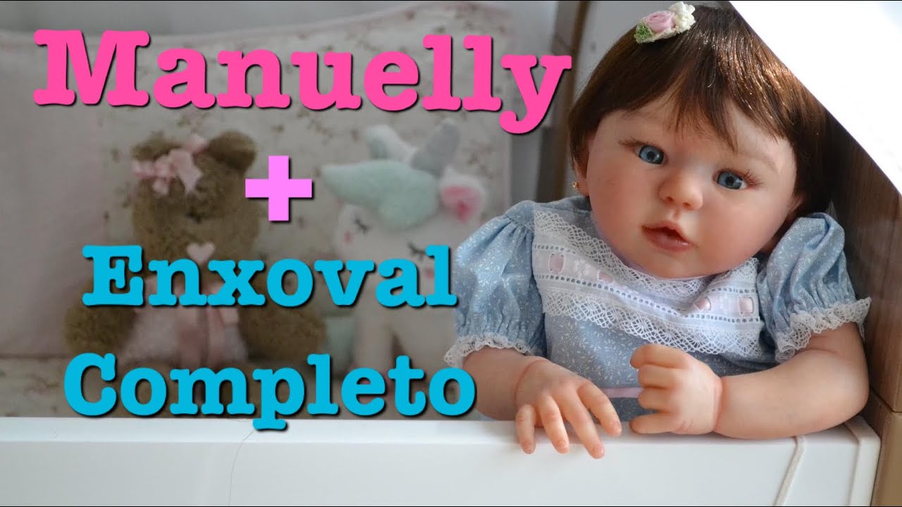 Embalando a bebê Reborn Manuelly