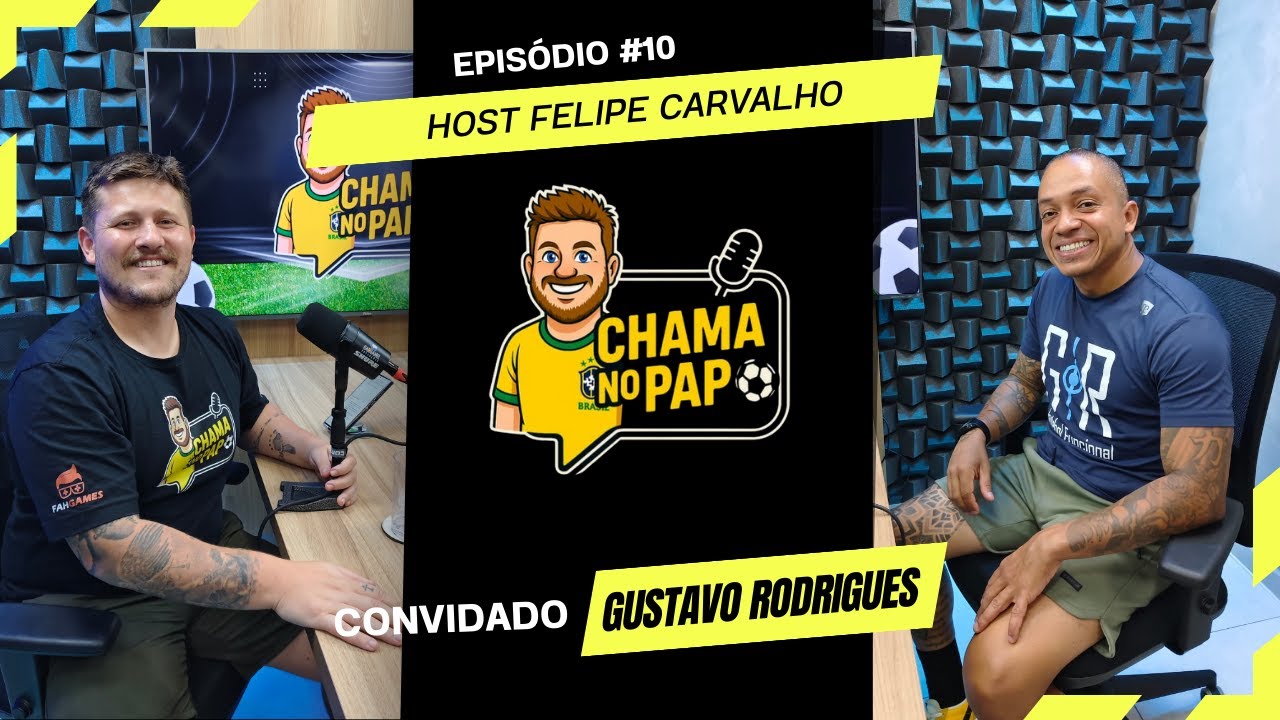 CHAMA NO PAPO | Gustavo Rodrigues | Ep10