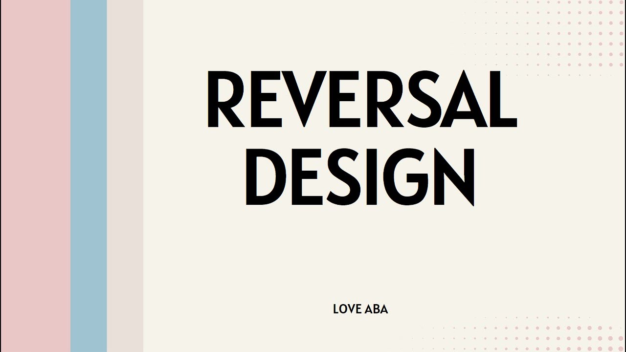 What's Reversal Design in single subject experimental designs? in ABA  #PreparingBCBA exam.