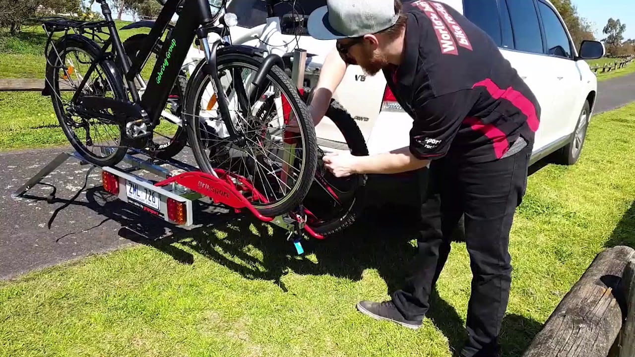 GripSport GSE E-Bike Rack Demo Video
