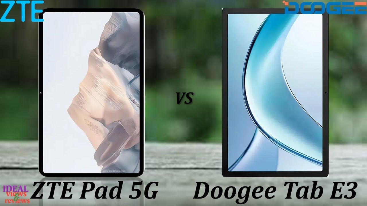 Top 2 Fastest Tablets Right Now ZTE Pad 5G vs DOOGEE Pad E3