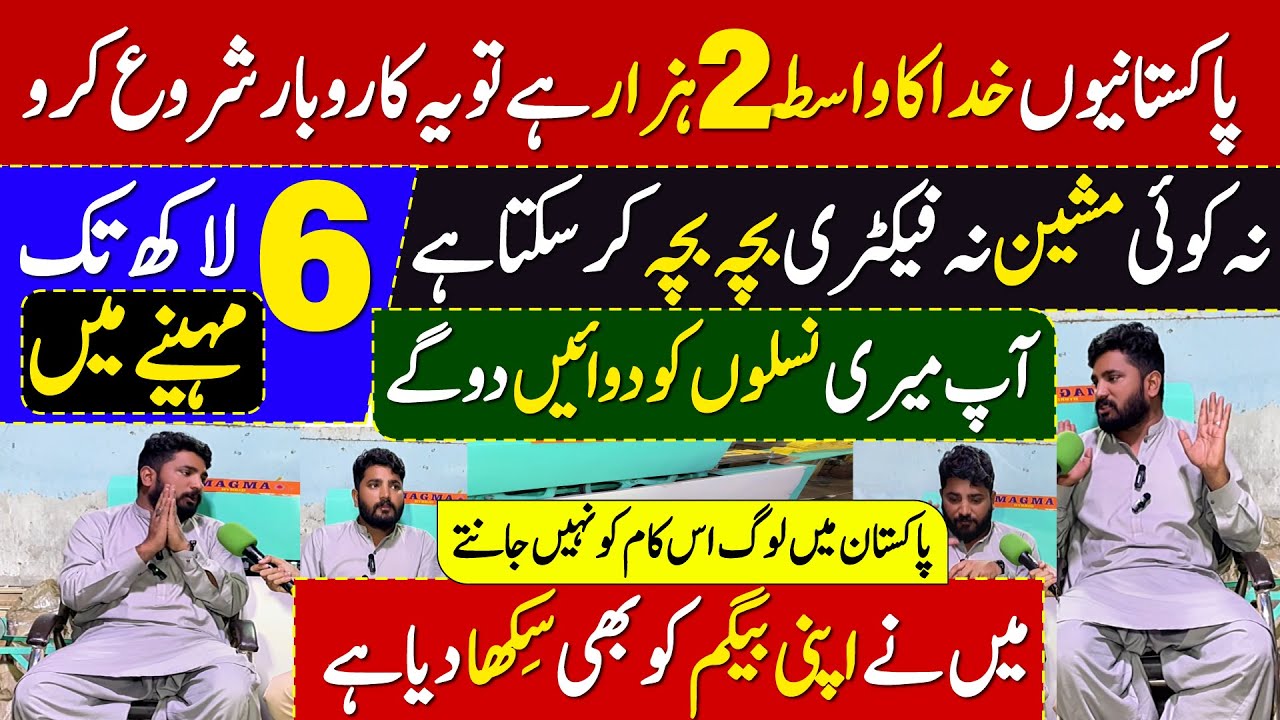 Pakistan Mein Sab Se Profitable Business Ideas | Low Investment High Profit