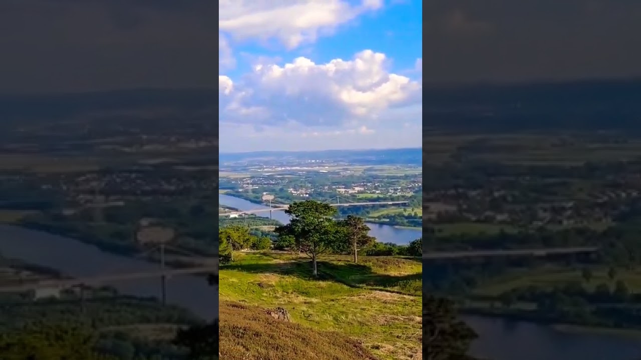 The view from Old Kilpatrick Hills 😍