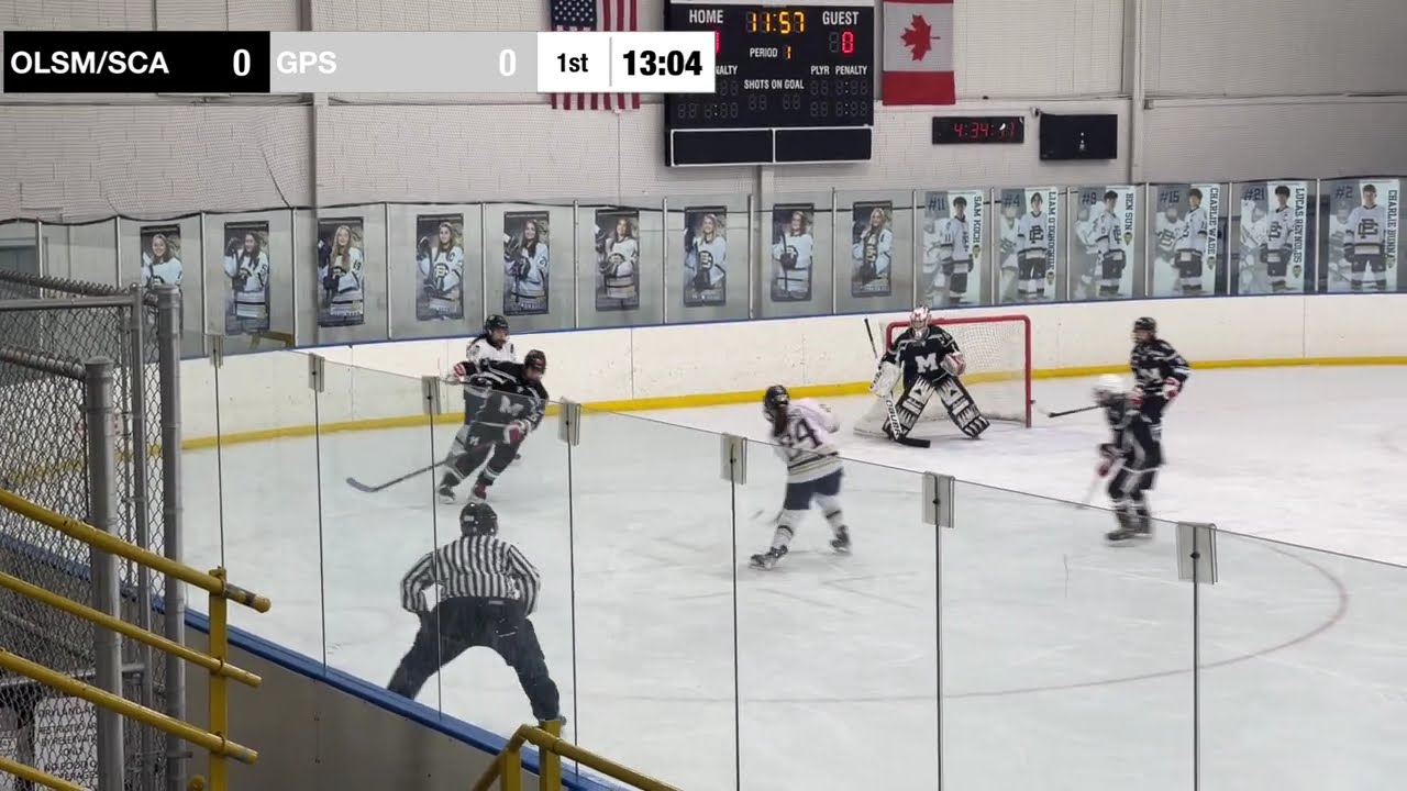 January 13, 2026 - St. Mary’s/St. Catherine Girls Varsity Hockey vs. Grosse Pointe South