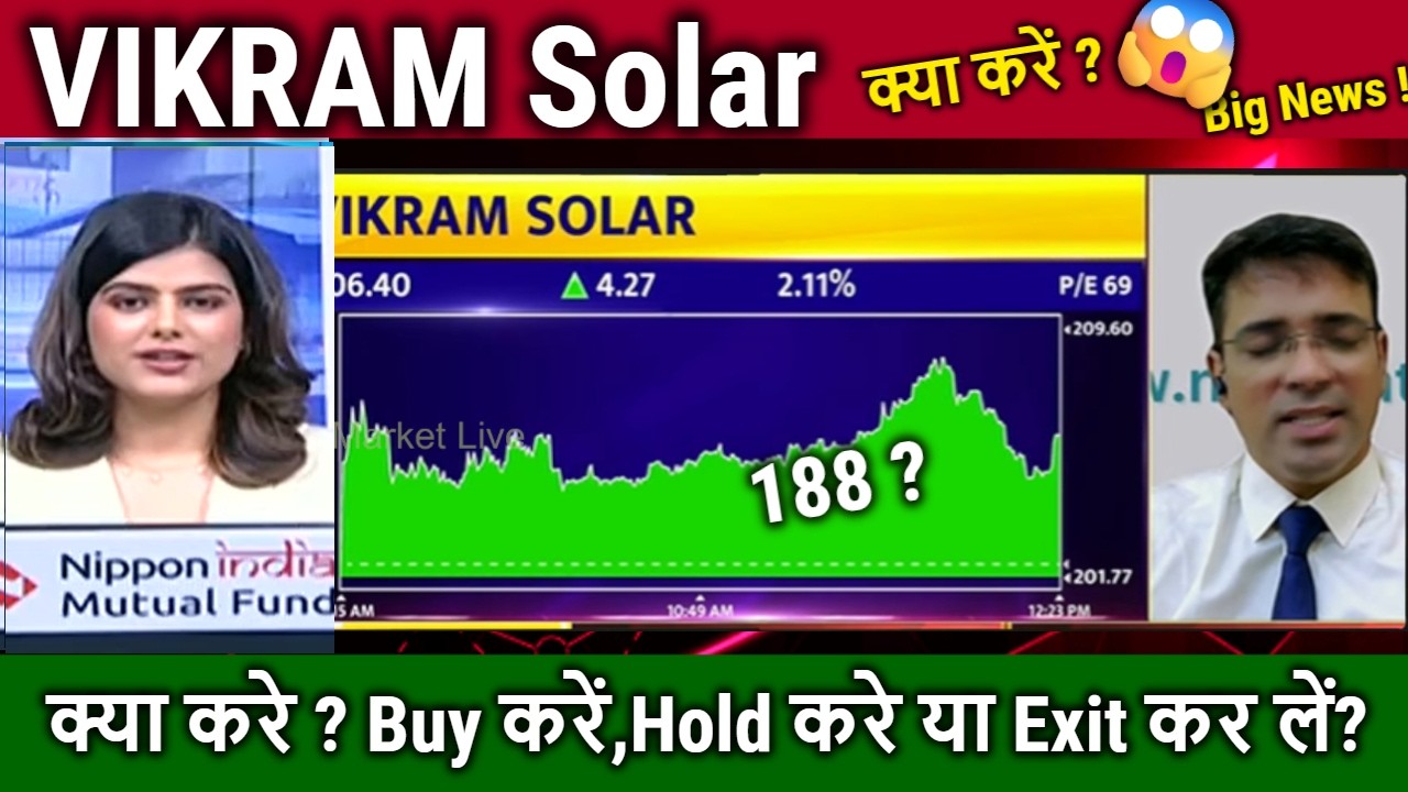VIKRAM Solar share latest news,Buy, hold or sell ? vikram solar share analysis,review,target 2026