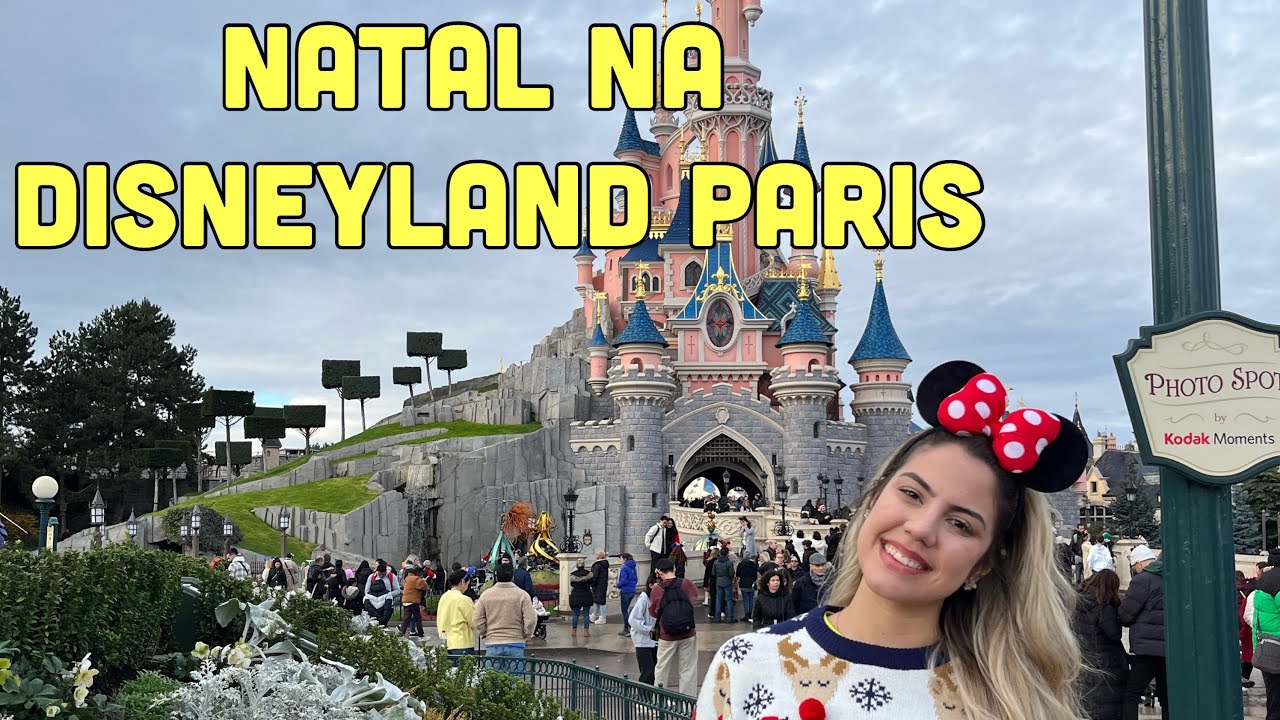 NATAL NA DISNEYLAND PARIS - DOIS PARQUES EM UM DIA