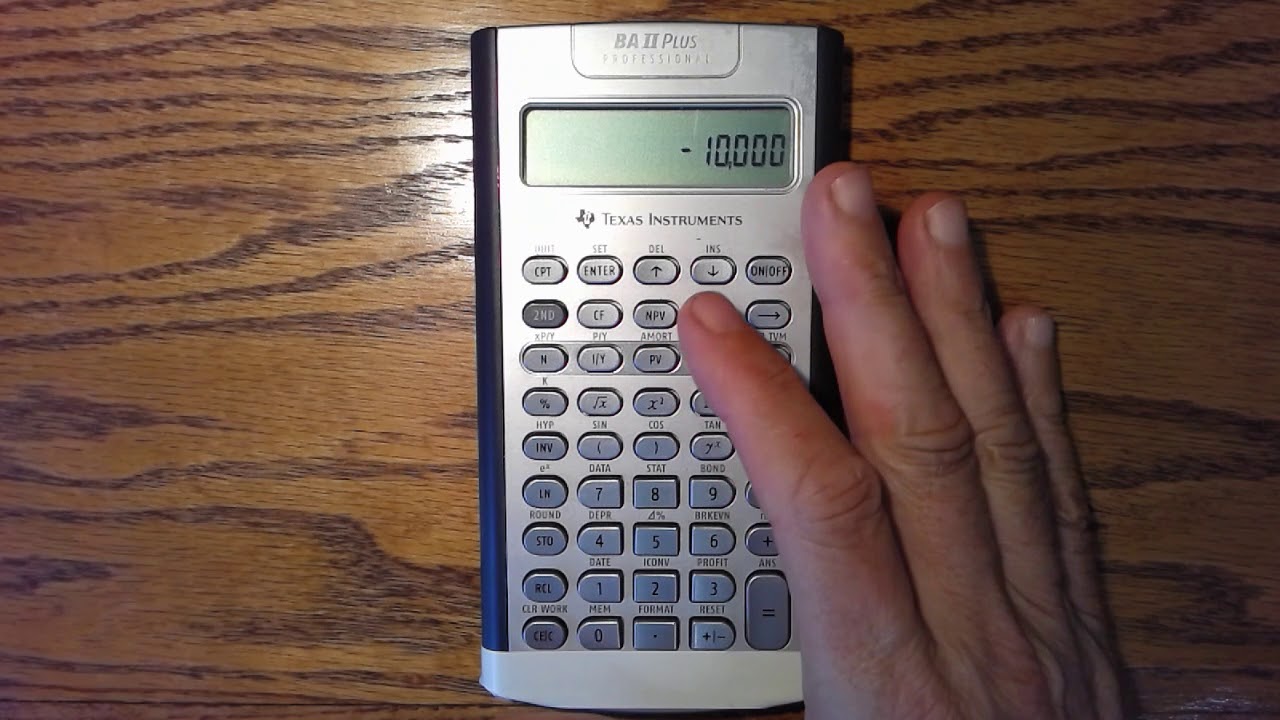 BAII Plus - Solving for Number of Periods