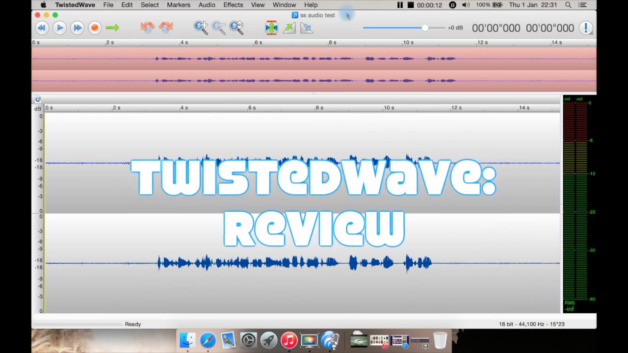 TwistedWave Mac Audio Editor: Review