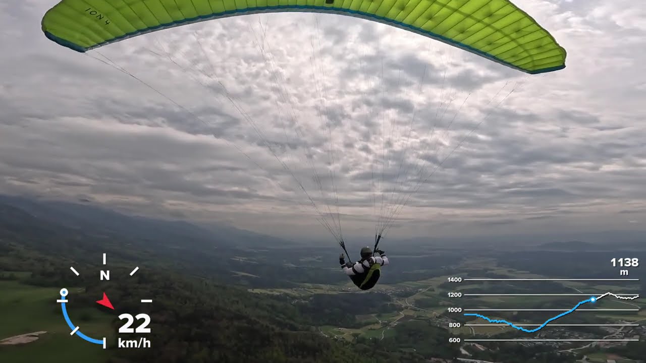 Słowenia Paragliding Gozd