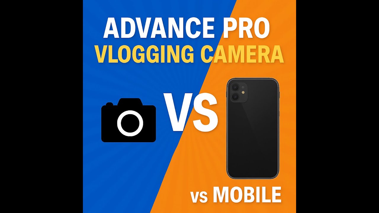 Studio Mein Jo Advance & Pro Vlogging Camera Use Hota Hai | Mobile Se Kaise Better Hai?