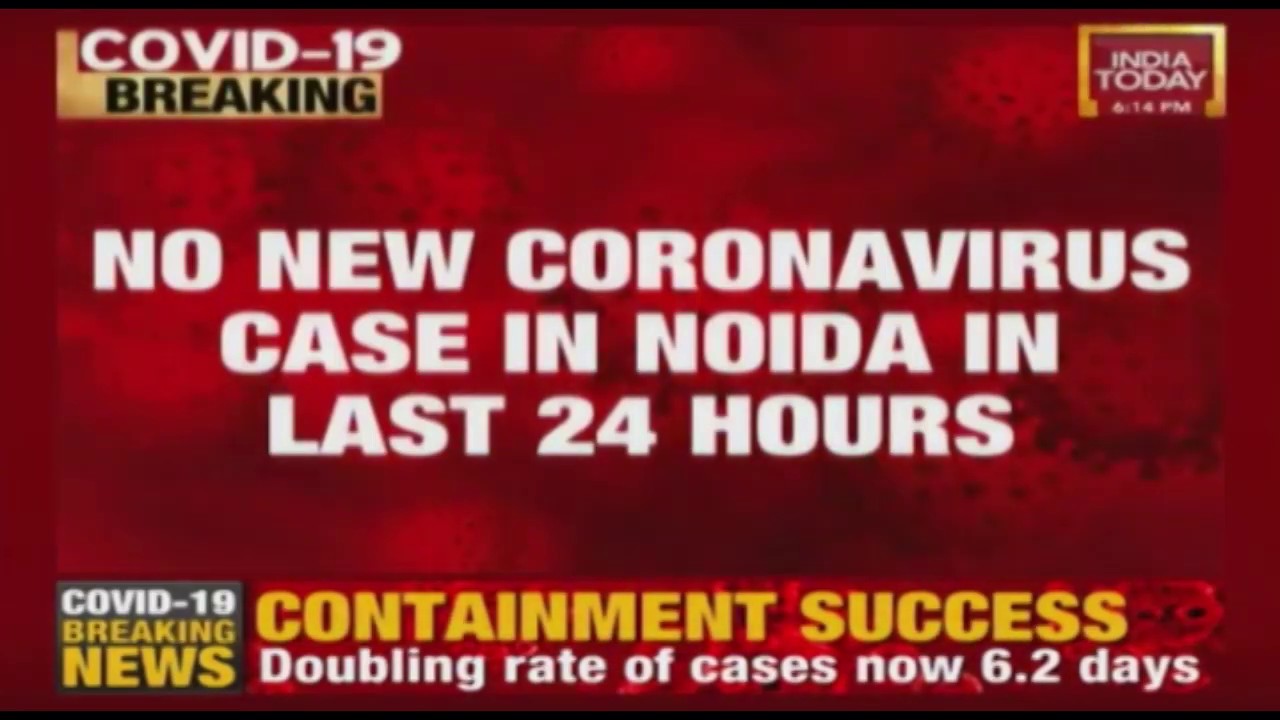 Breaking News: No New Coronavirus Case Reported From Noida In The Last 24 Hours