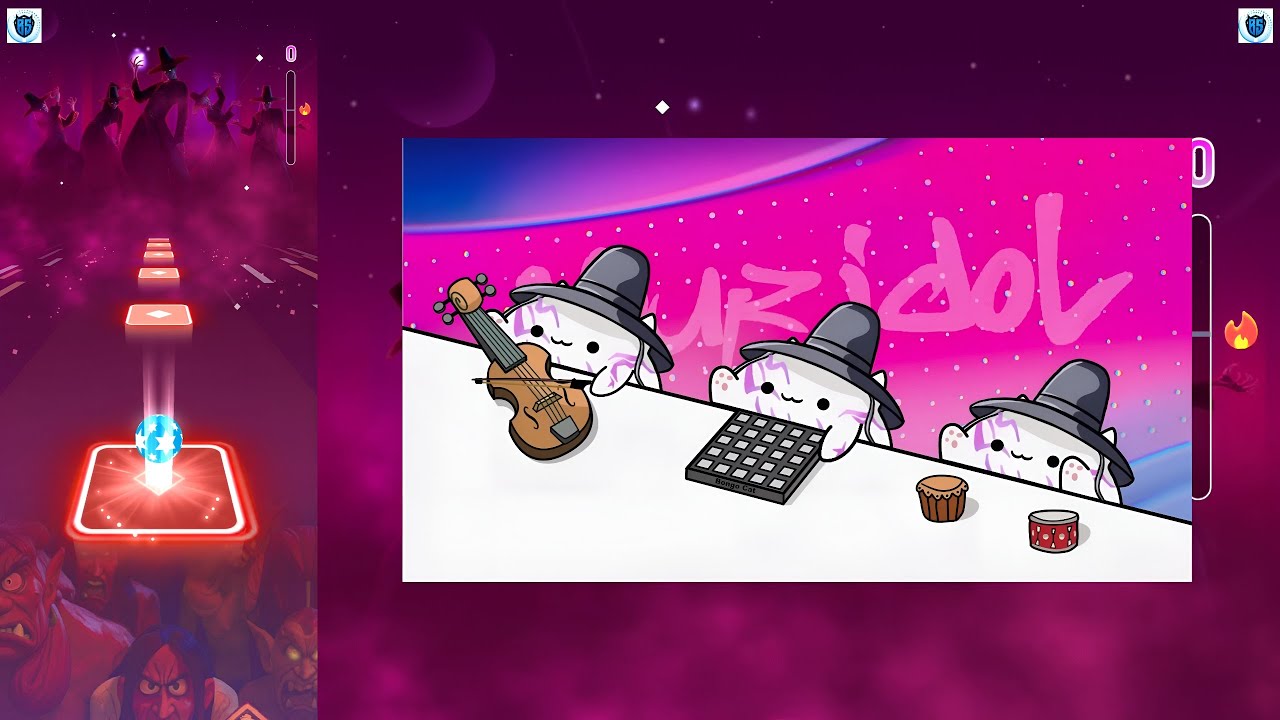 Bongo Cat - Your Idol Cover Version : Music Rhythm Hop