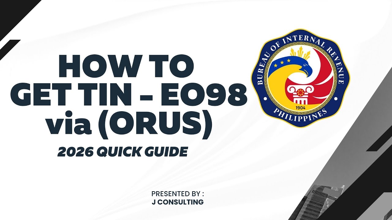 BIR | Paano kumuha ng BIR TIN? Step-by-Step 2026 Guide #BIRORUS #BIRTINapplication #TaxIdenfiication