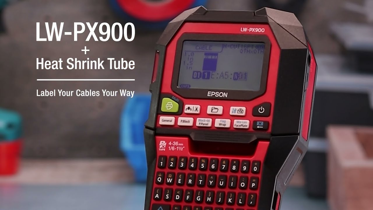 LW-PX900: Designed with Wire Marking in Mind