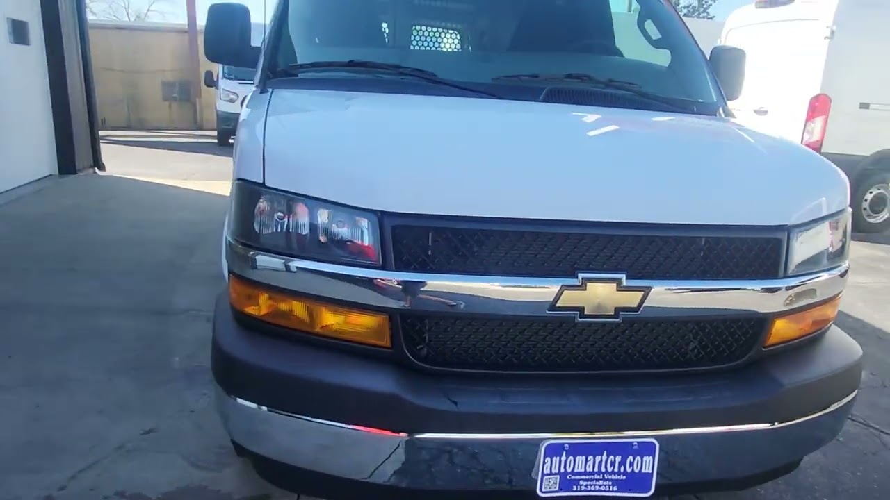 2024 Chevy Express 2500 12k miles at Auto Mart Corporation in Cedar Rapids IA 