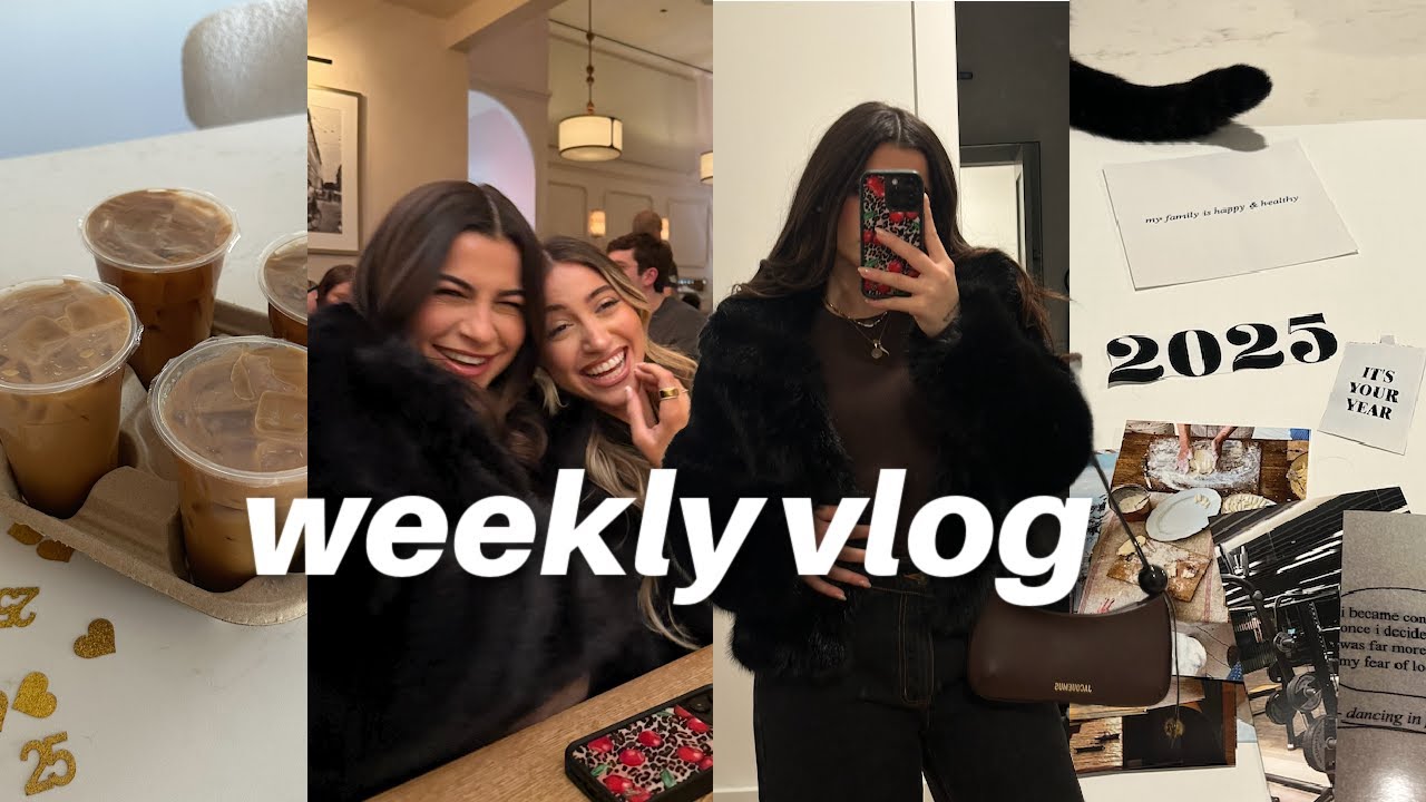 home vlog: back in routine, sams bday, vision board night