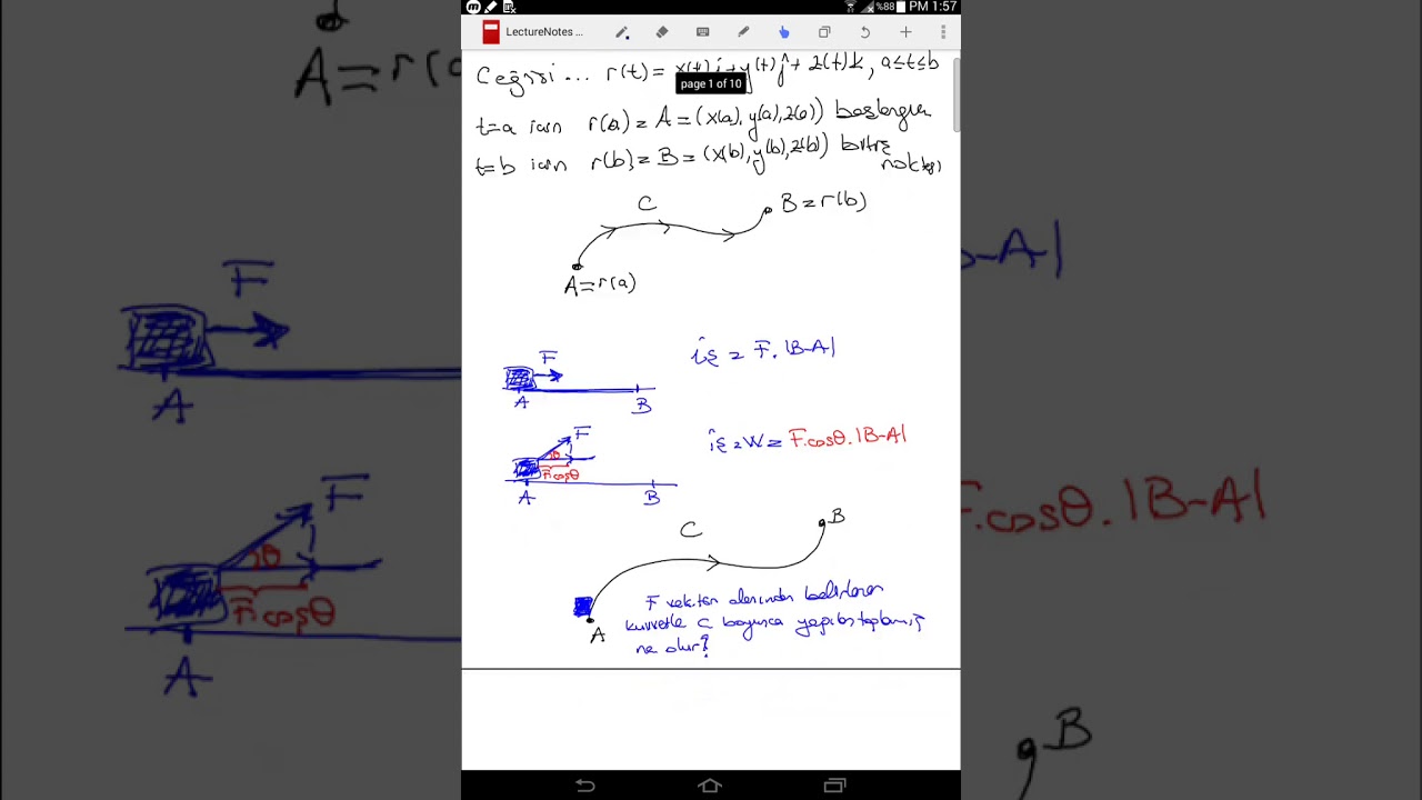 Eğrisel İntegraller 2