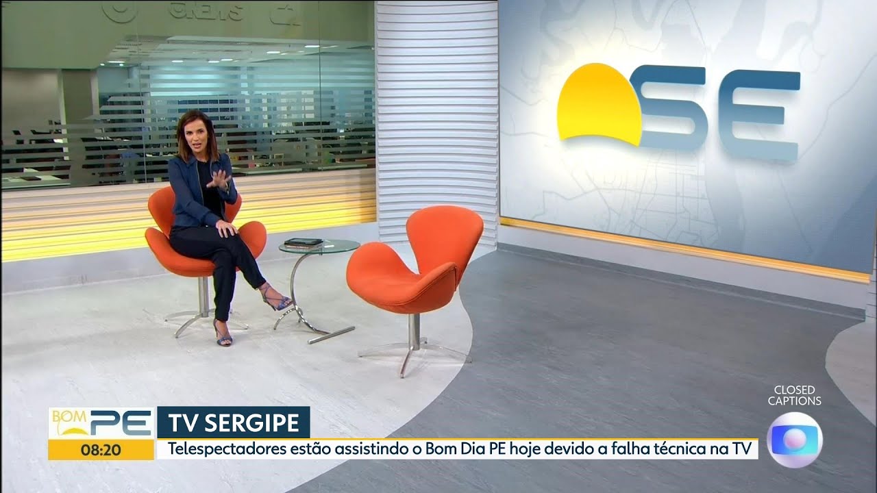 Pane técnica tira Bom Dia SE do ar e TV Sergipe exibe o Bom Dia Pernambuco (30/03/23)