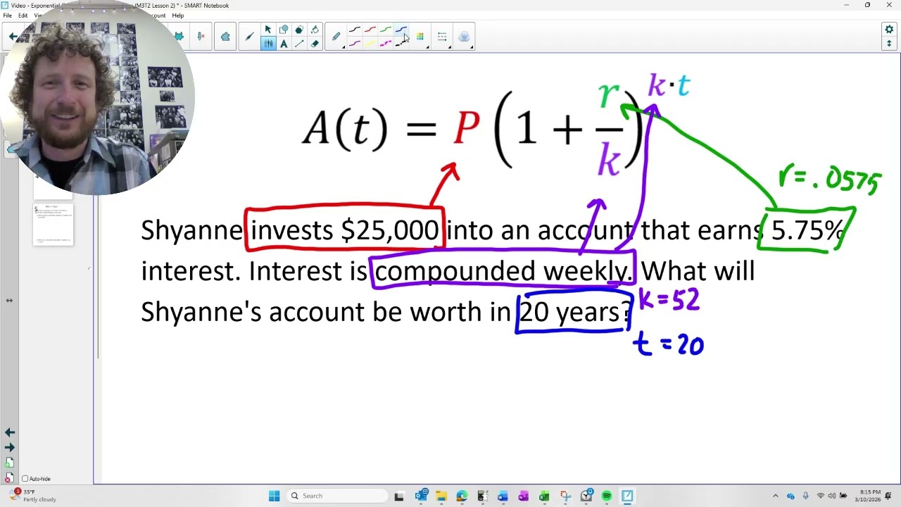 Video - Compound Interest (M3T2 Lesson 2)