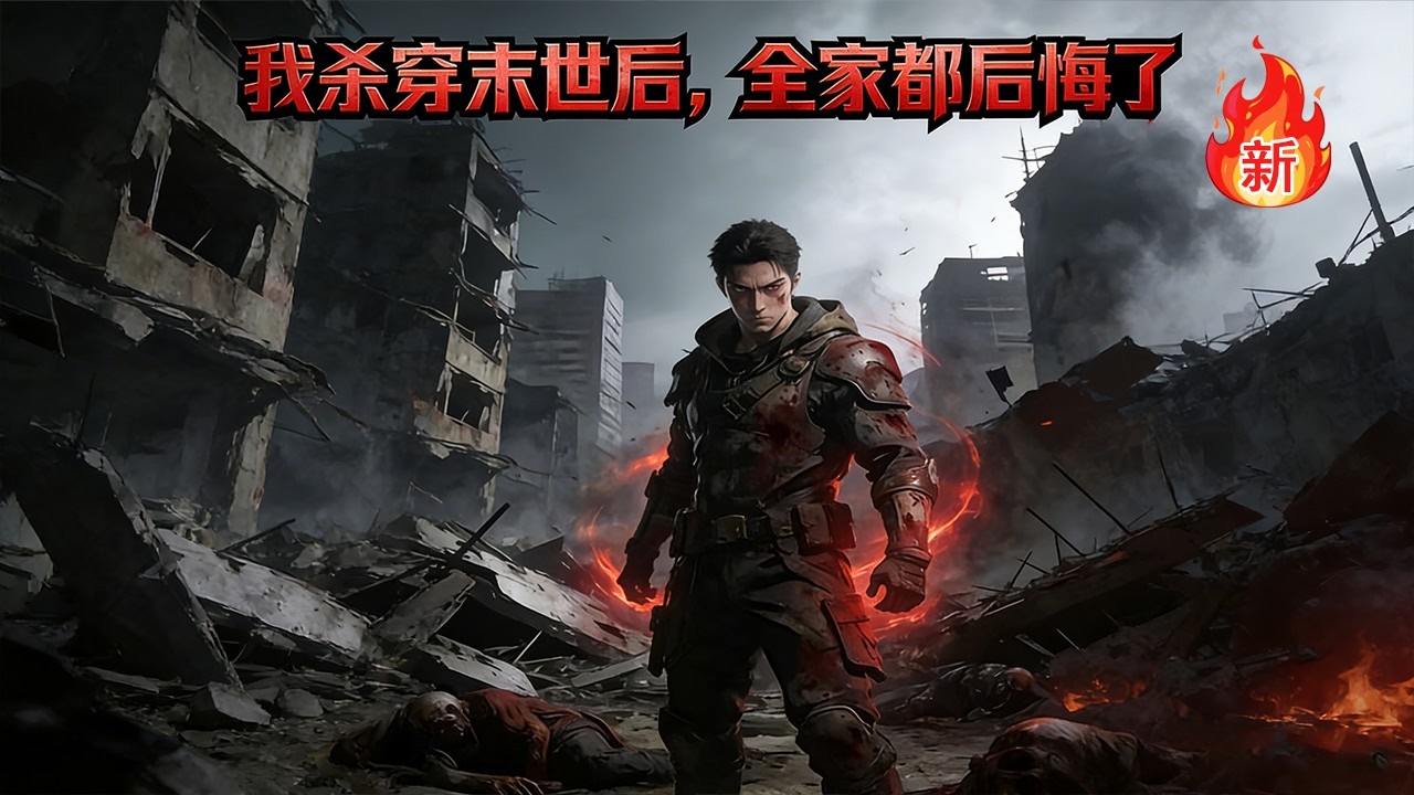【热门🔥剧】《我杀穿末世后，全家都后悔了》我曾是全家最看不起的「废物」，末世初期被父母当作诱饵丢弃。当丧尸围城、秩序崩塌，我成了唯一能从地狱爬回来，重建规则的人。#漫剧#完结#玄幻#逆袭#嘎嘎乐#科幻