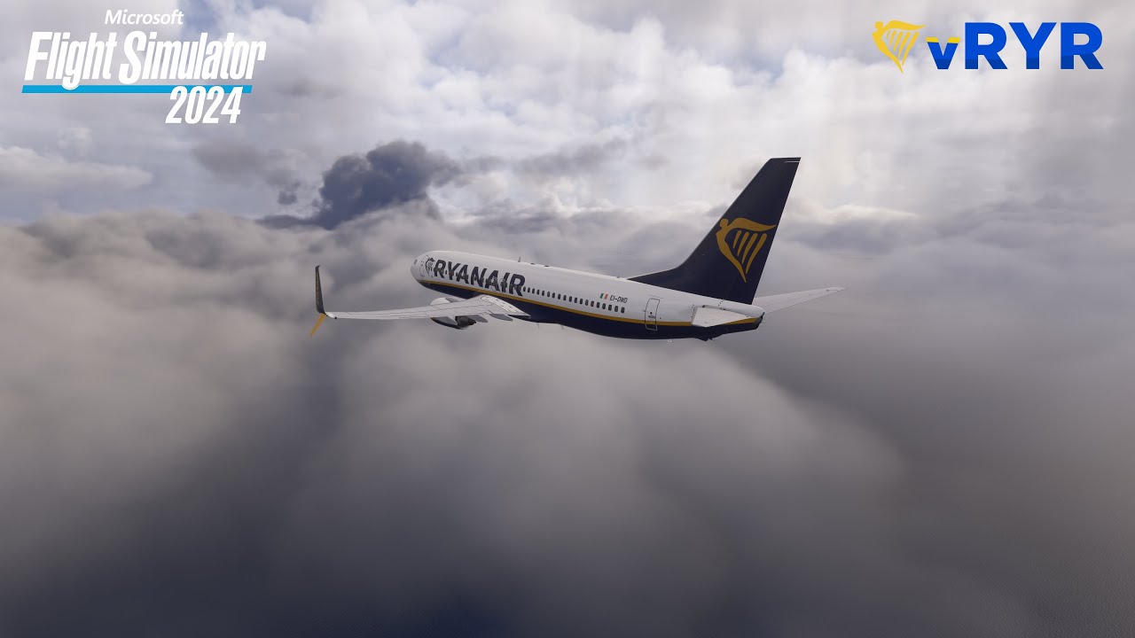 [FR] Ryanair Virtuel ( Porto-Faro ) LPPR-LPFR [ PMDG 738 ] MSFS 2024