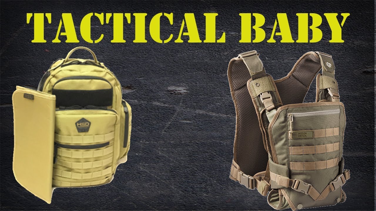 Tactical baby gear for dads