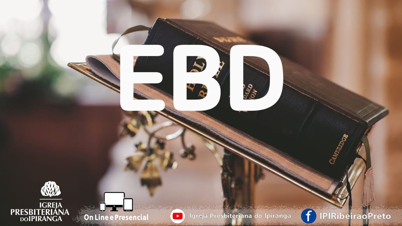 EBD 08/02/2026 | O Reino de Deus e a felicidade que o mundo não pode dar.