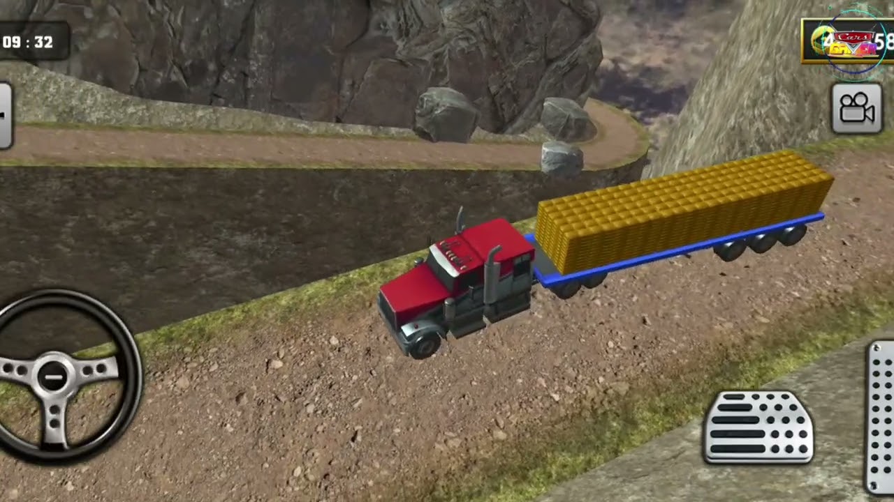 Uphill Gold Transport Truck - Android gameplay 