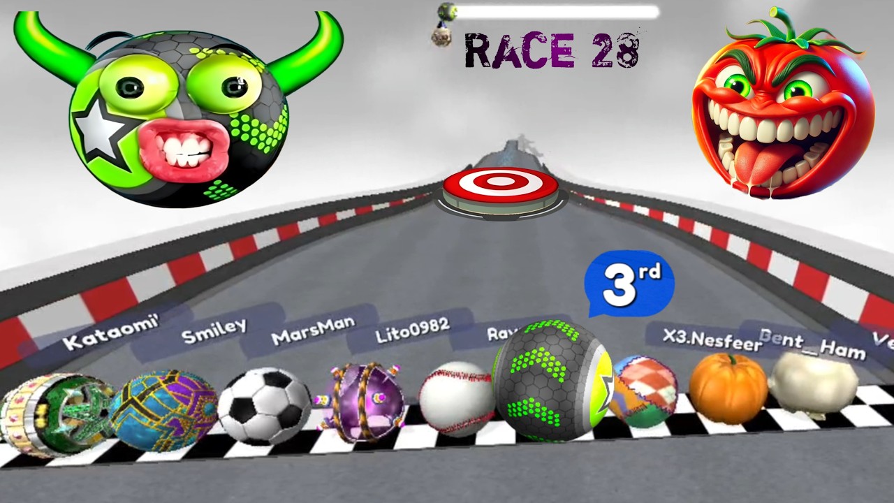 Going Balls Epic Race Gameplay #goingballs #gameplay #marblesrace