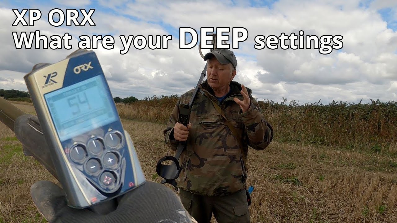 Metal detecting testing the Deep program