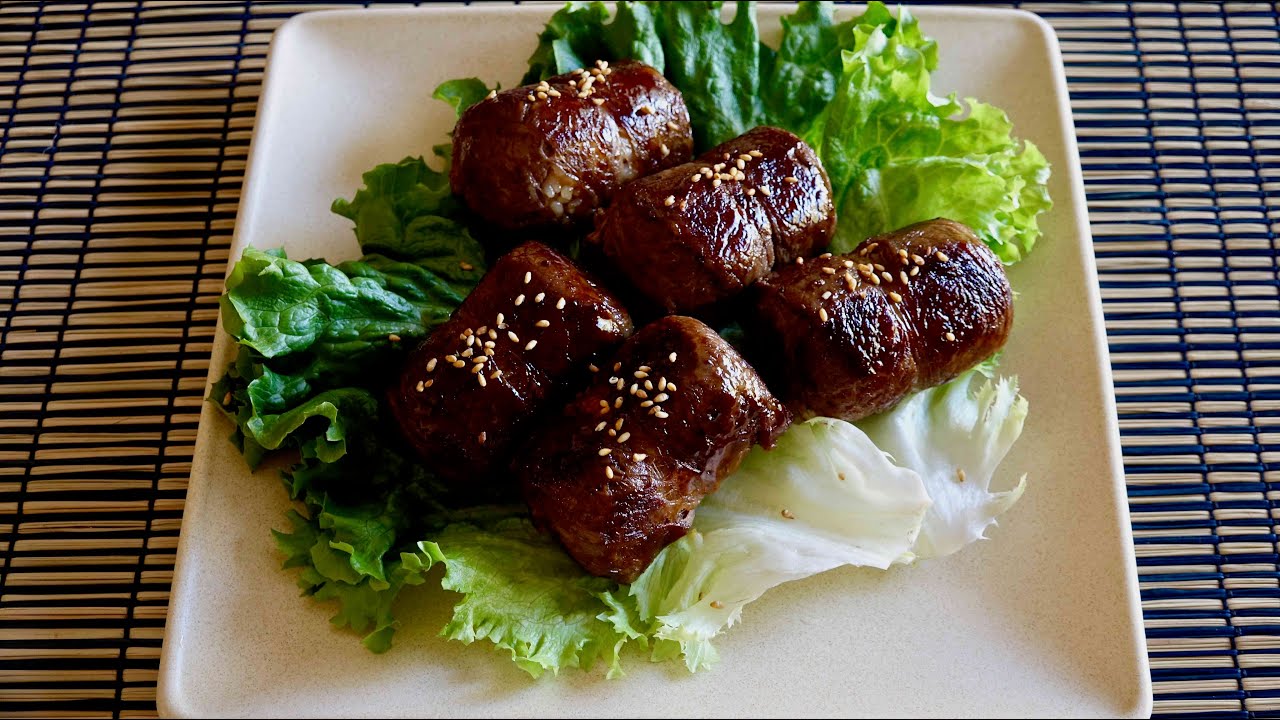 Nikumaki Onigiri Recipe - Japanese Cooking 101