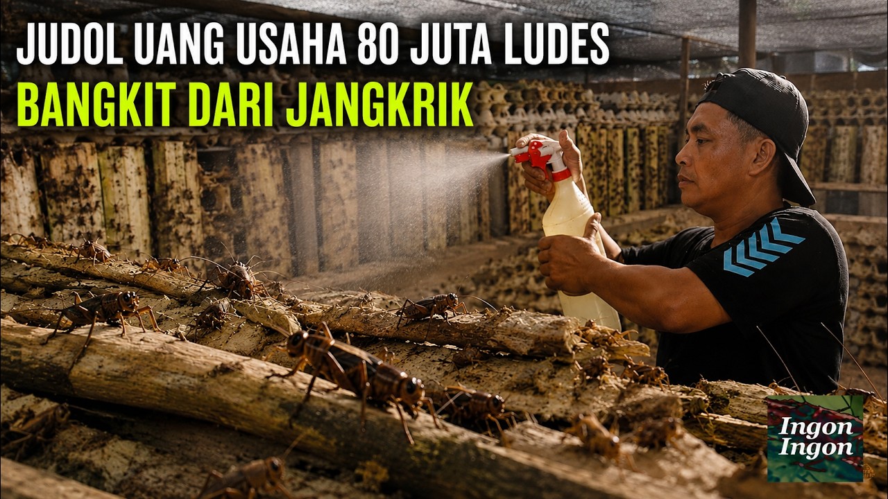 Ubah Modal 500 Ribu Jadi Profit 30 Juta Perbulan Dari Bisnis Ternak Jangkrik