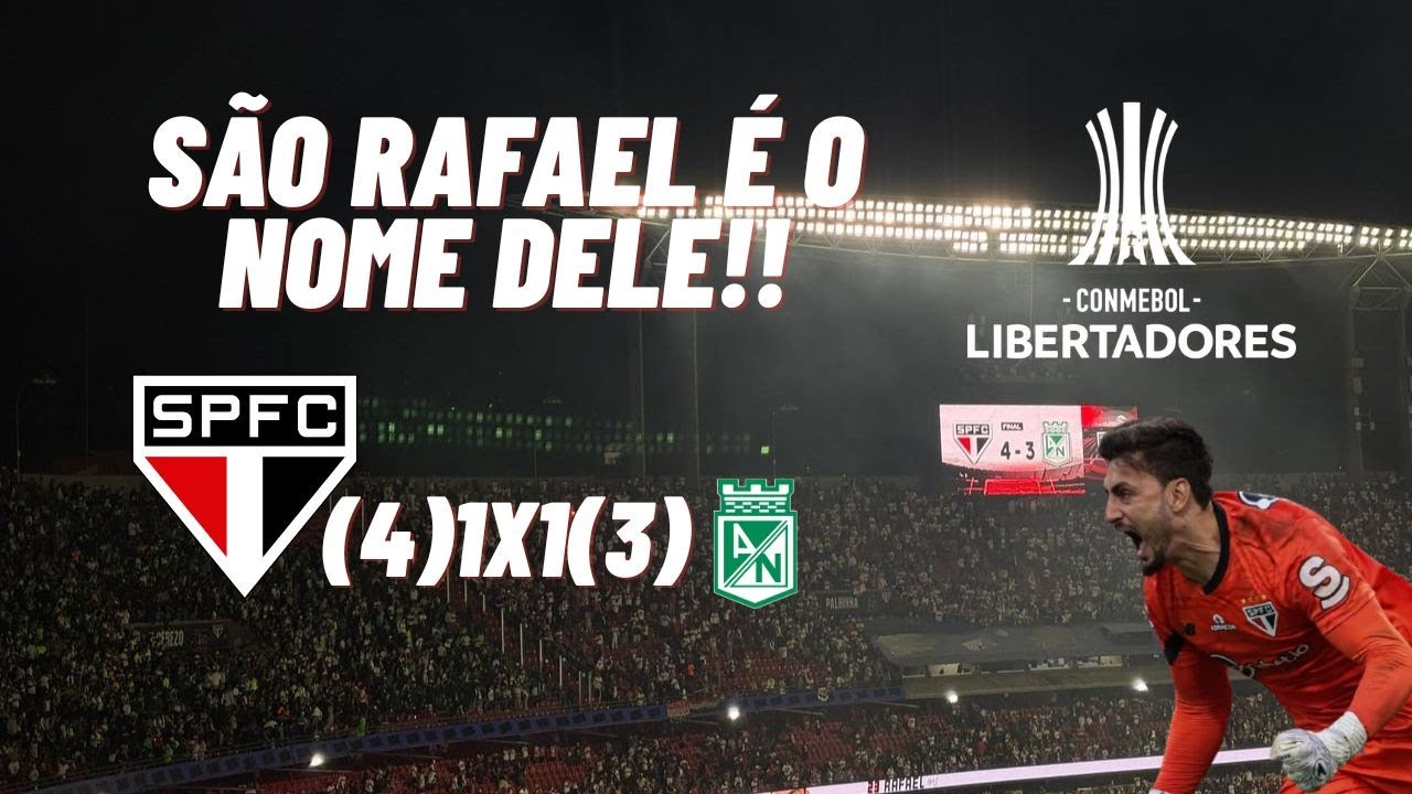 SÃO RAFAEL É O NOME DELE!! - VLOG DA CLASSIFICAÇÃO DO TRICOLOR NA LIBERTA.
