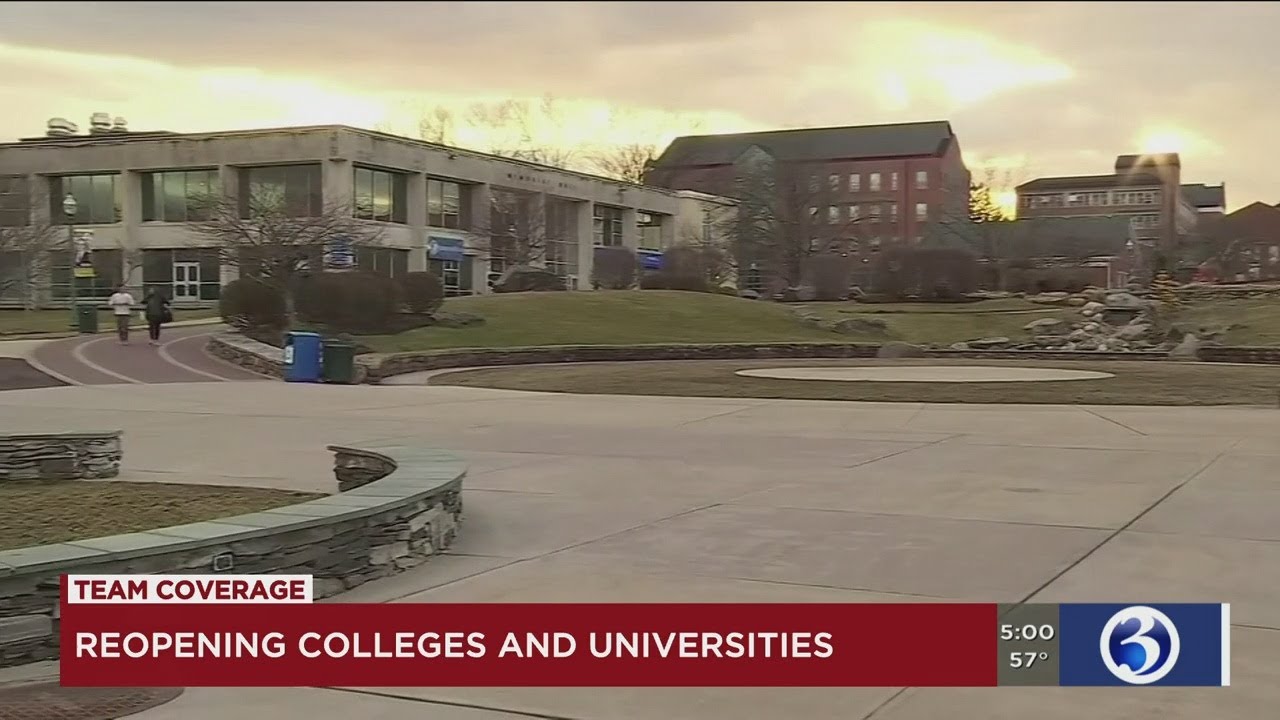 VIDEO: State releases recommendations for a phased reopening of colleges, universities
