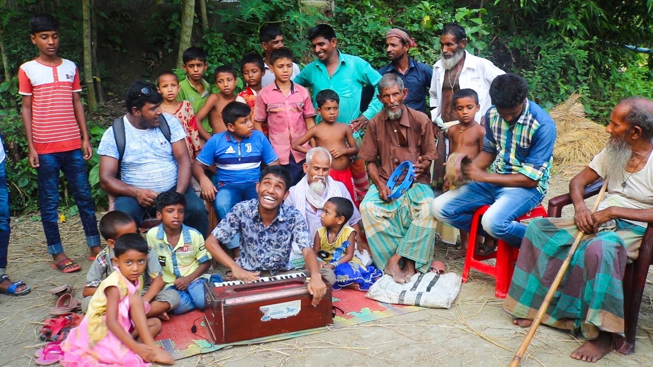 অন্ধ শিল্পীর জীবণ থেকে নেওয়া গান গাইলেন । না দেখলে মিছ করবেন । Amazing Bling People Singer
