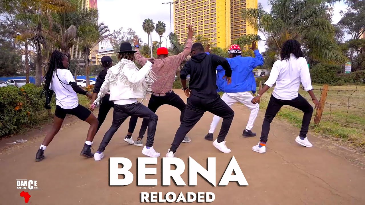 Flavour - BERNA Reloaded (Official Dance Video) ft. Diamond Platnumz | Dance Republic Africa