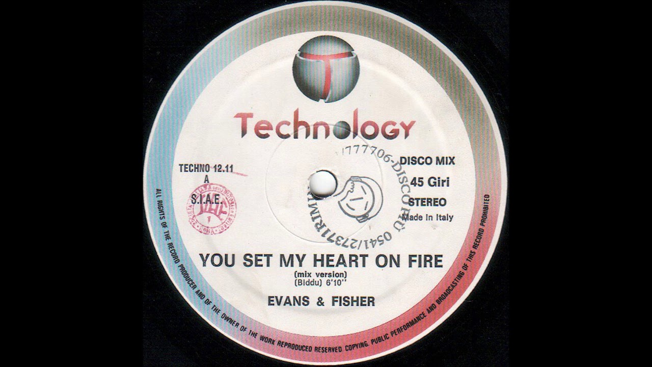 Evans & Fisher &lrm;&ndash; You Set My Heart On Fire (Mix Version) 1987