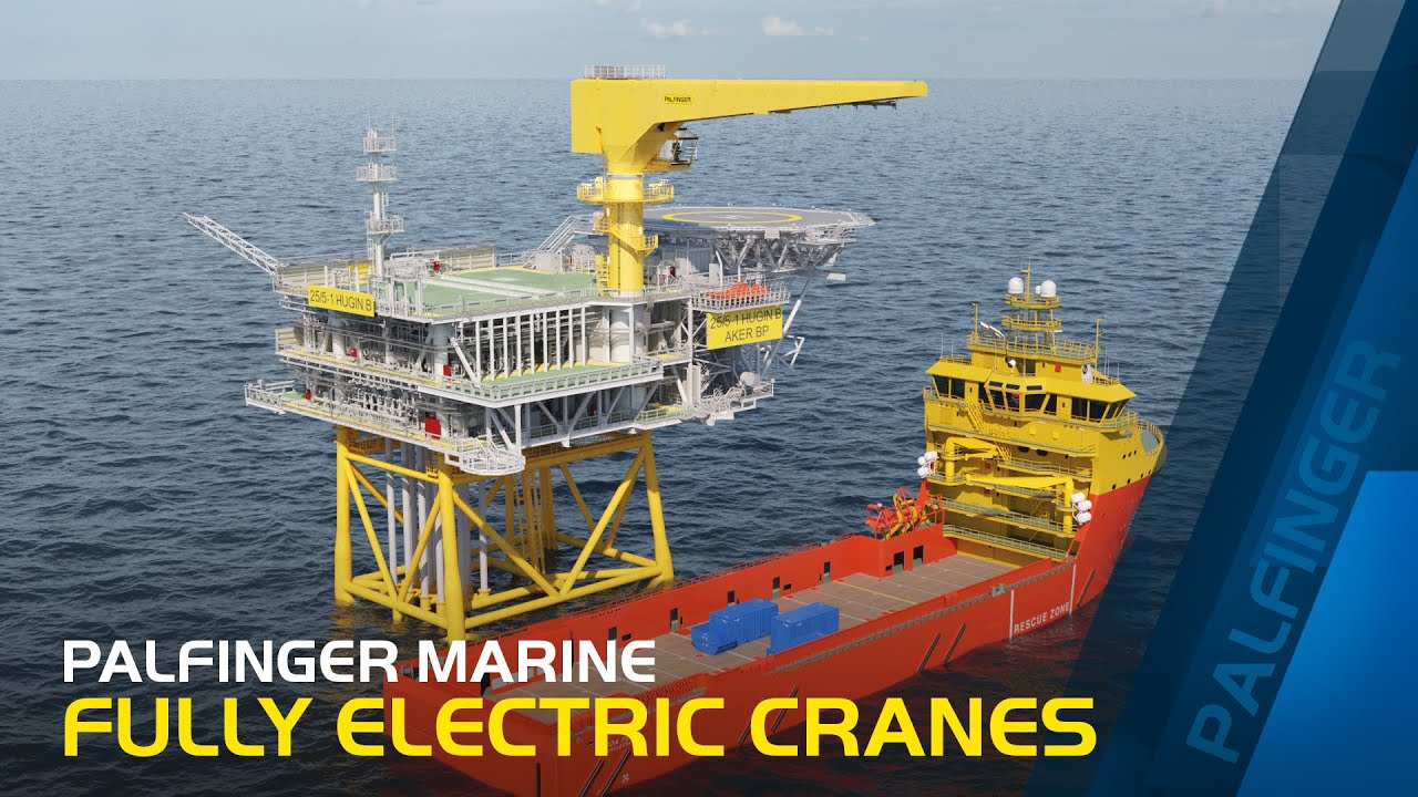 PALFINGER MARINE - Fully electric cranes