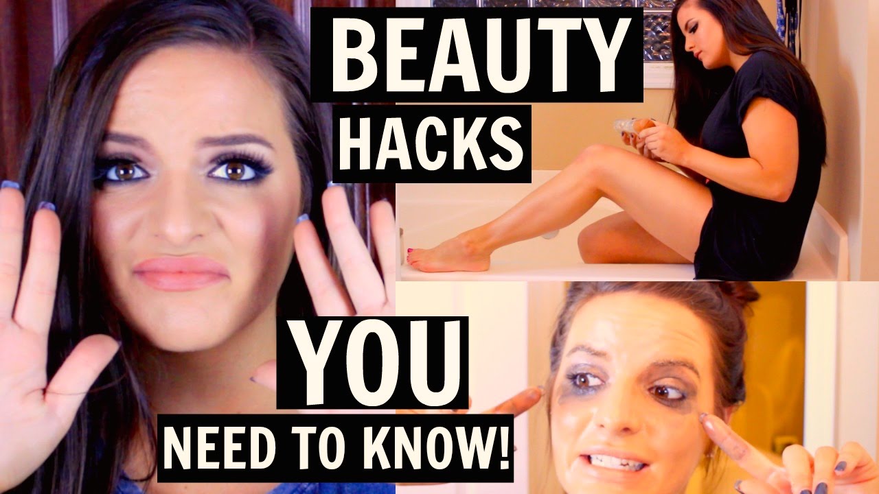 BEAUTY HACKS YOU NEED TO KNOW! | Casey Holmes