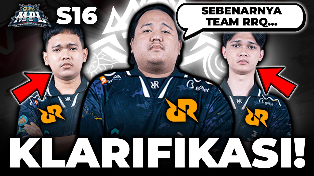 KLARIFIKASI COACH RRQ & PESAN TERBUKA RINZ + IDOK 🥹🙏🏻| MPL ID, RRQ, RRQ AP, PAK AP, XINN, Team RRQ