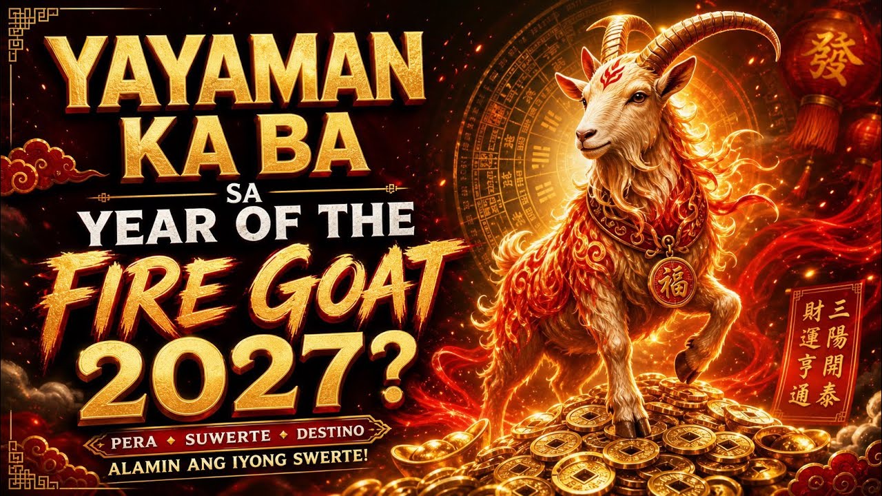YAYAMAN KA BA SA YEAR OF THE FIRE GOAT 2027?