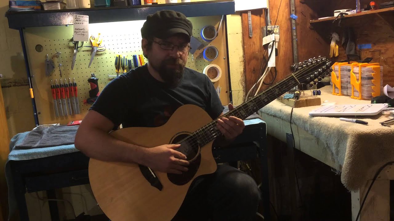 Intonation & Compensation on 12 String Acoustic Guitars (Read Description if Interested in Saddle)