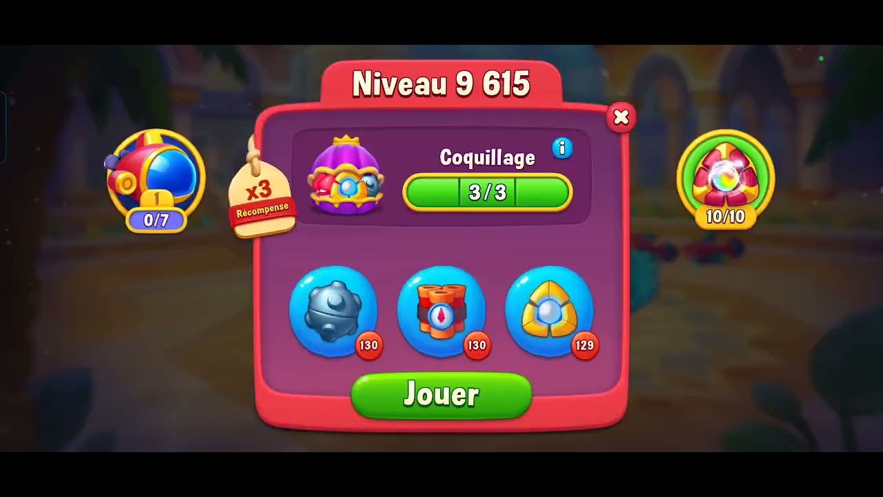 Fishdom level 9611 to 9623 / niveau 9611 au 9623